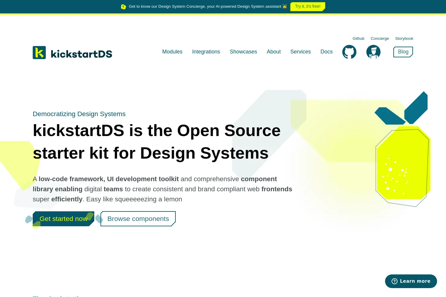 Website der Firma kickstartDS