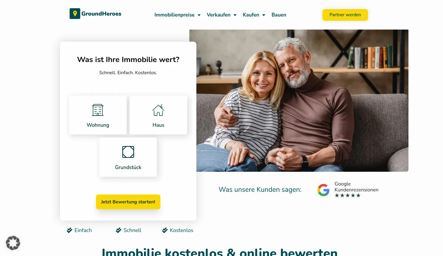 Website der Firma DEAL Agency GmbH