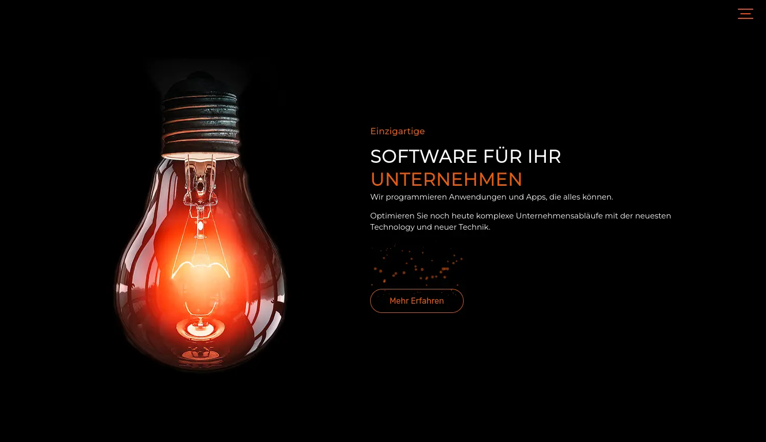 Website der Firma power4-its GmbH