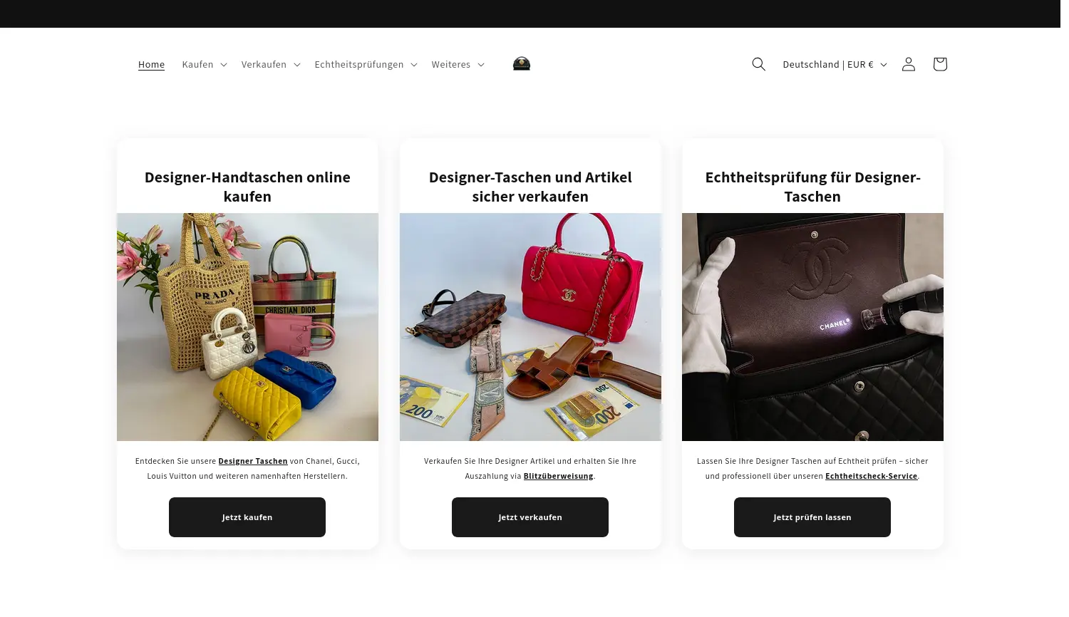 Website der Firma Julery