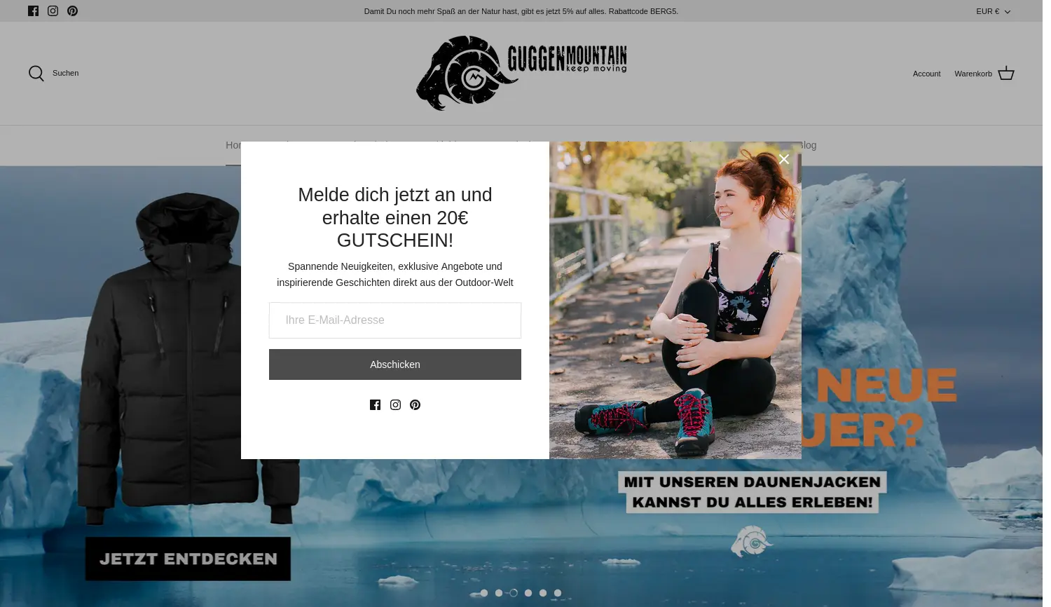 Website der Firma F & L Fashion GmbH