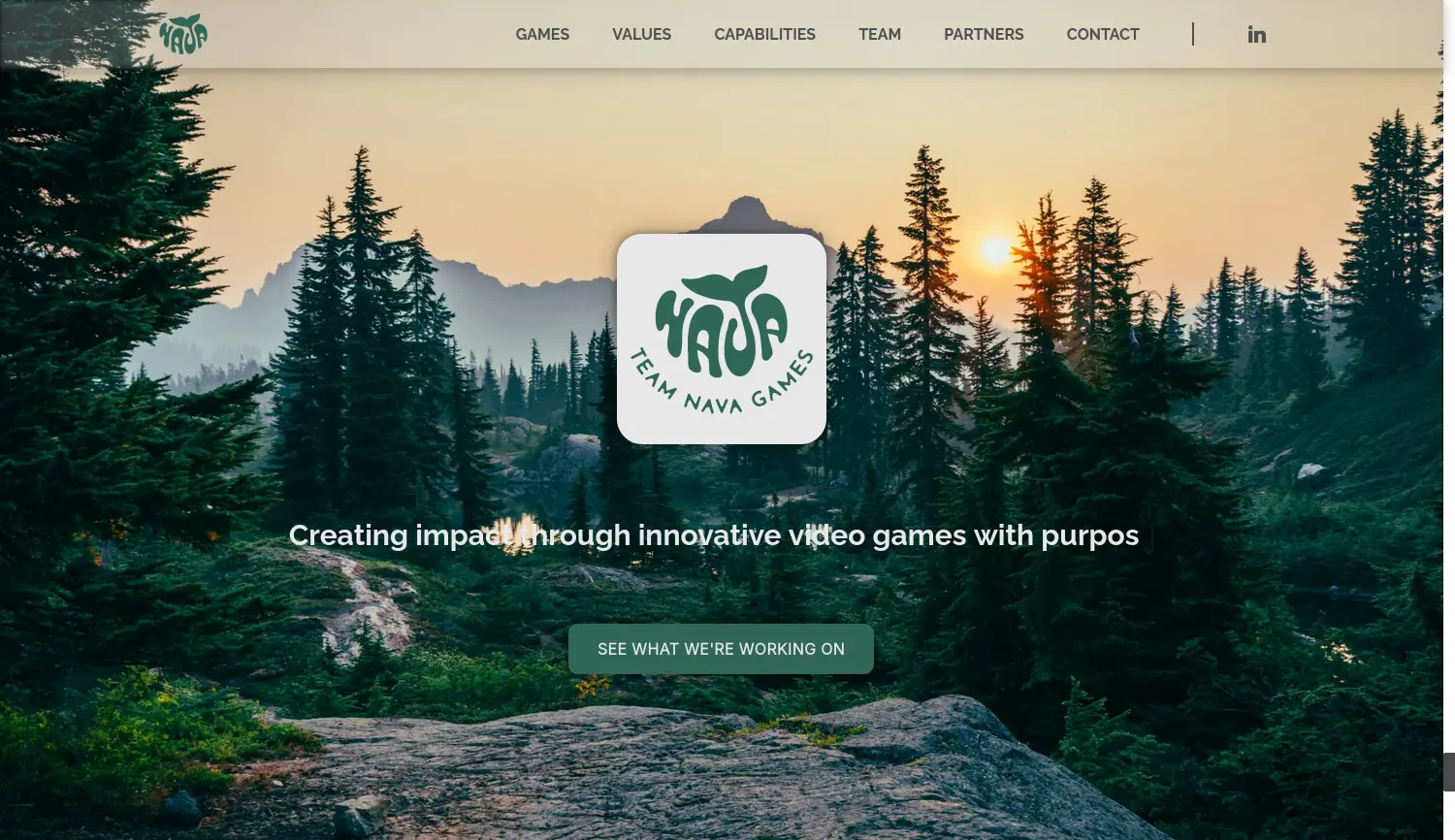 Website der Firma Team Nava Games UG (haftungsbeschränkt)