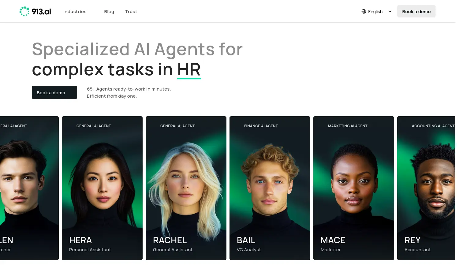 Website der Firma 913.ai UG (haftungsbeschränkt)