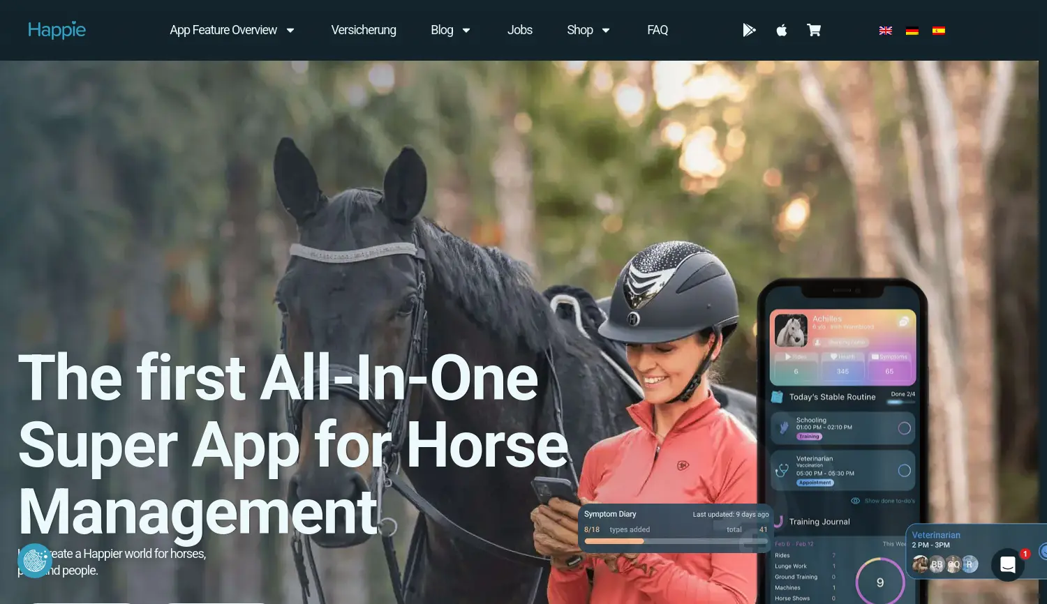 Website der Firma Animalytics GmbH