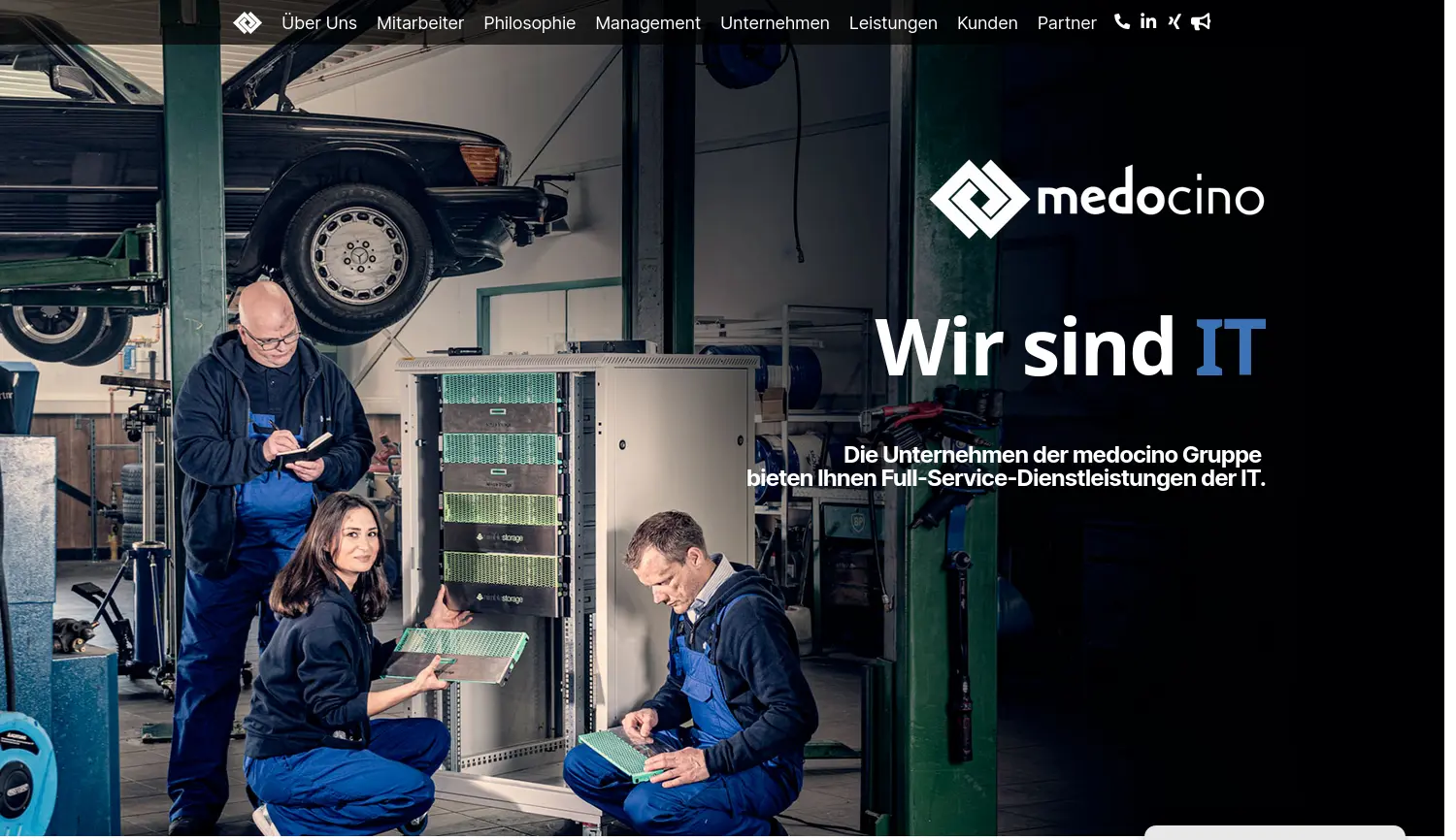 Website der Firma Autonubil System GmbH