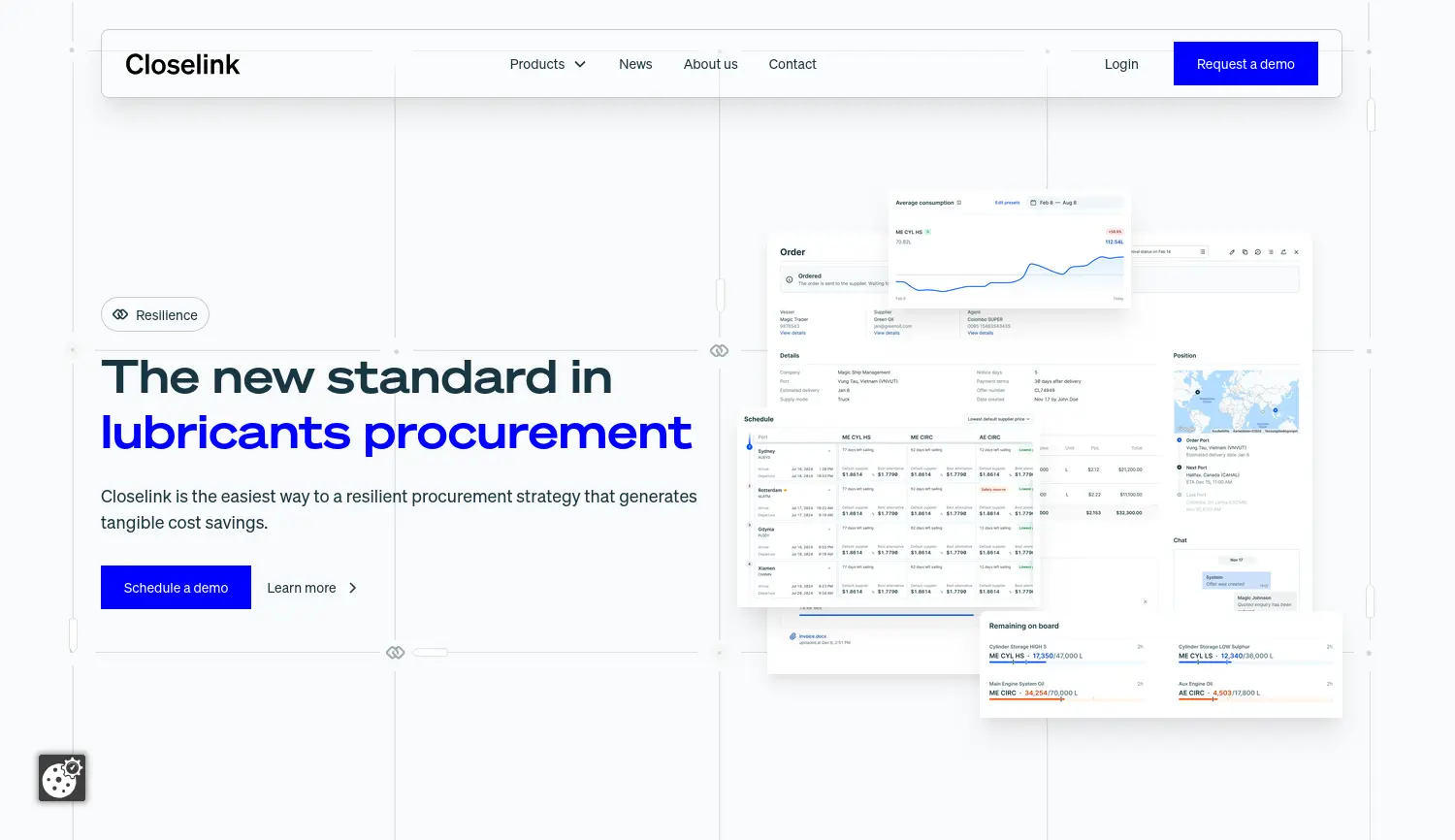 Website der Firma Closelink GmbH