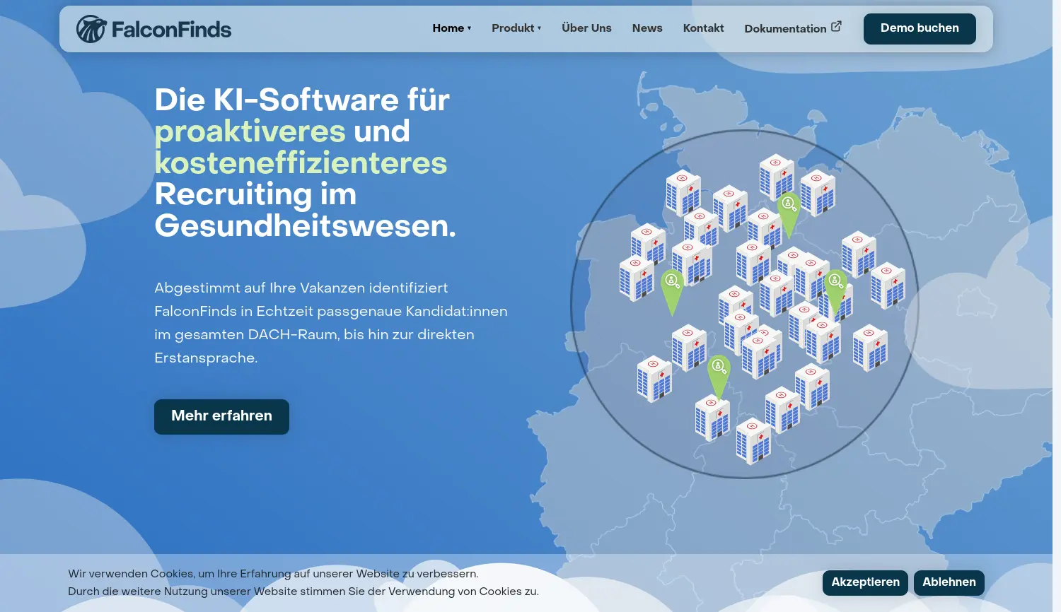 Website der Firma Novanesta UG (haftungsbeschränkt)
