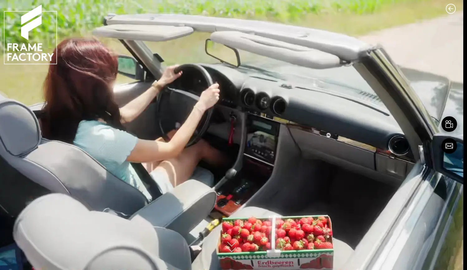 Website der Firma FrameFactory GmbH