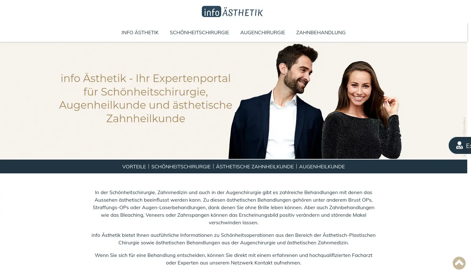 Website der Firma webhelps! Online Marketing GmbH