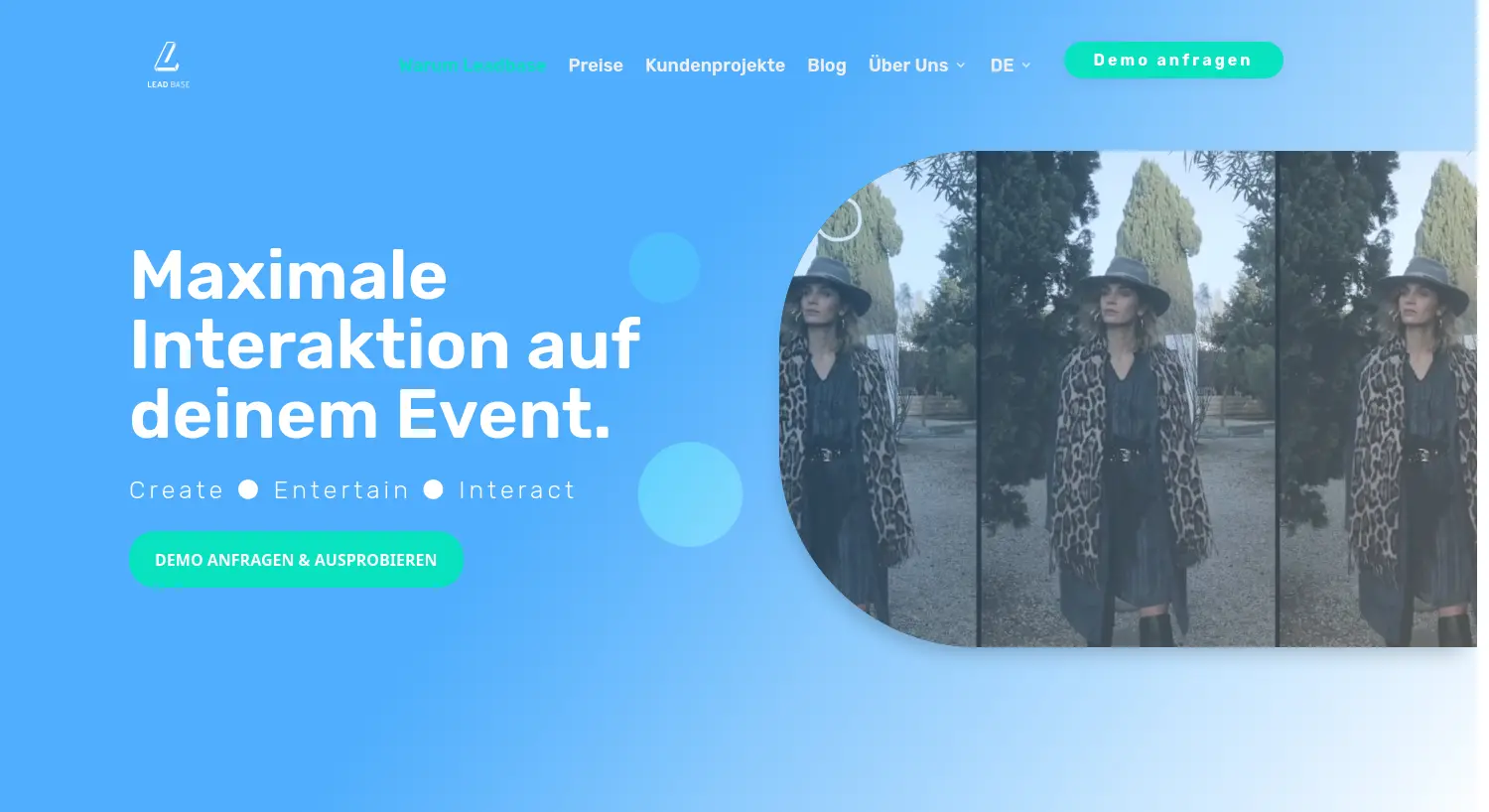 Website der Firma Leadbase UG (haftungsbeschränkt)