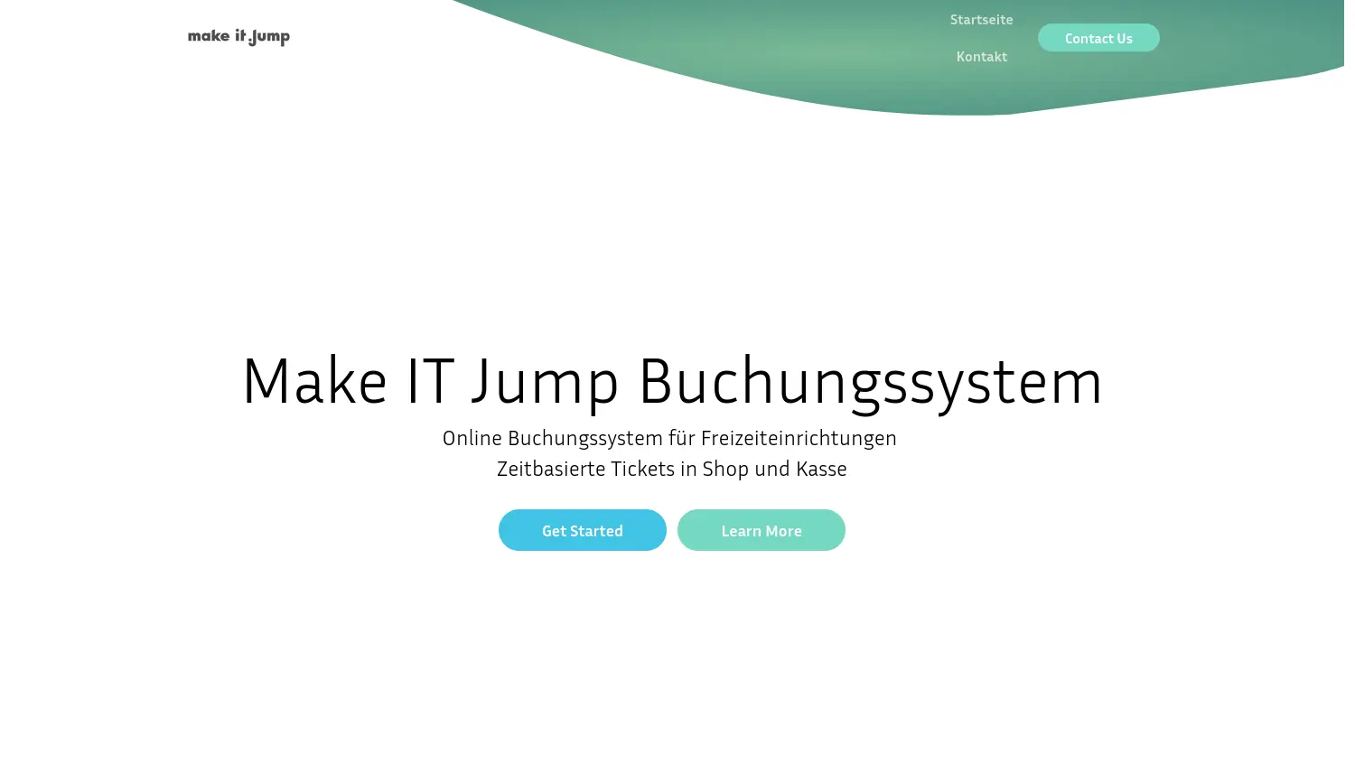 Website der Firma Make IT Jump GmbH