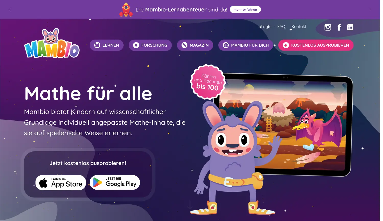 Website der Firma neurodactics GmbH