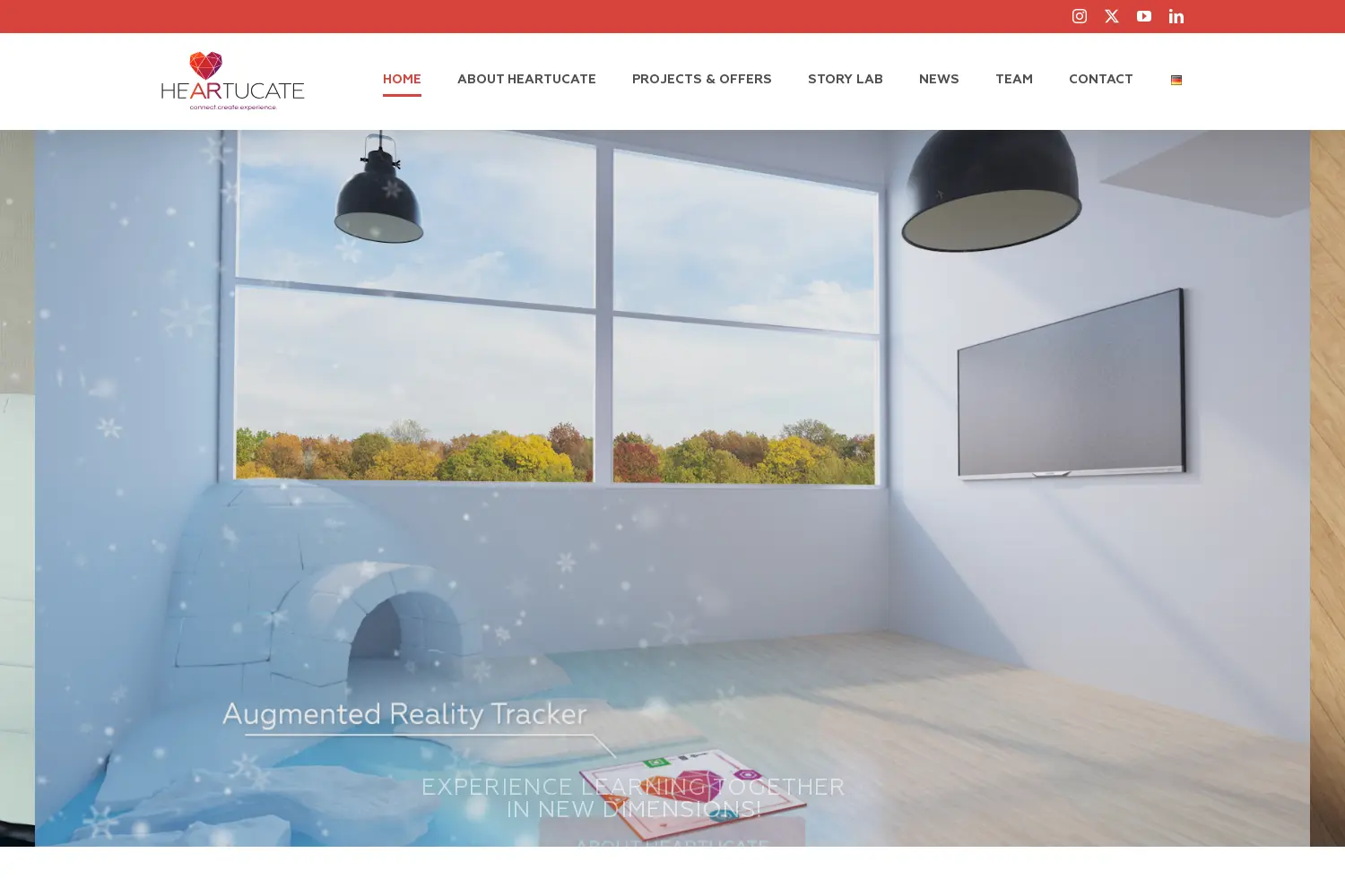 Website der Firma Heartucate UG
