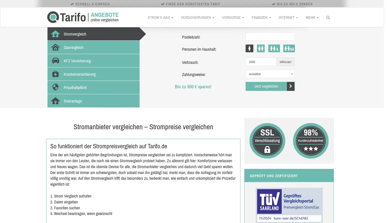 Website der Firma Smartivo GmbH