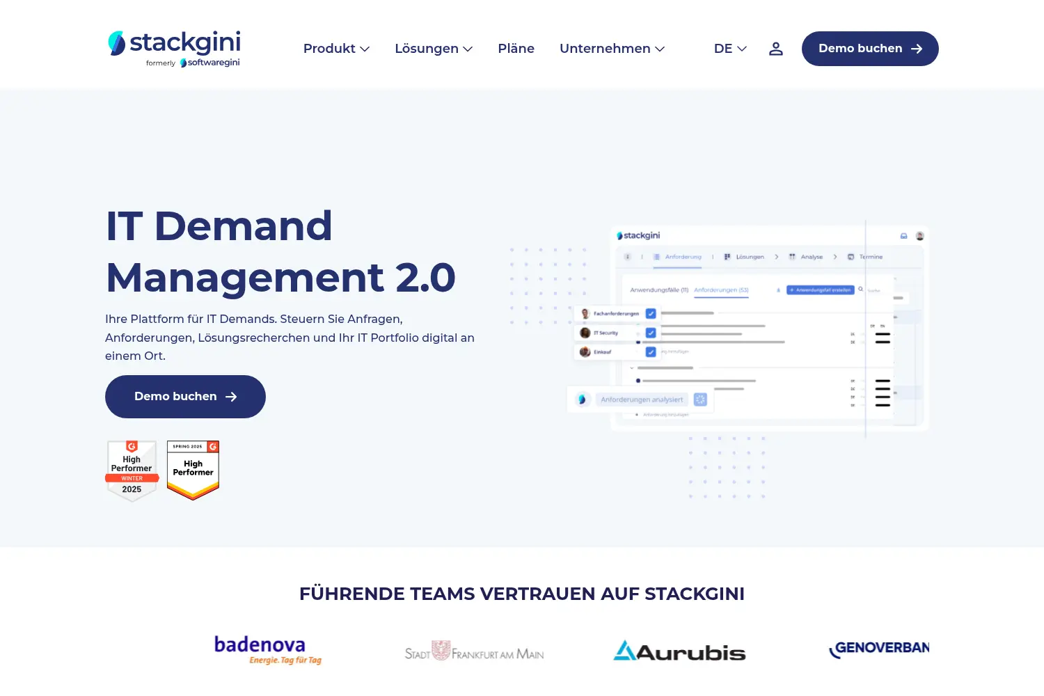 Website der Firma Softwaregini UG