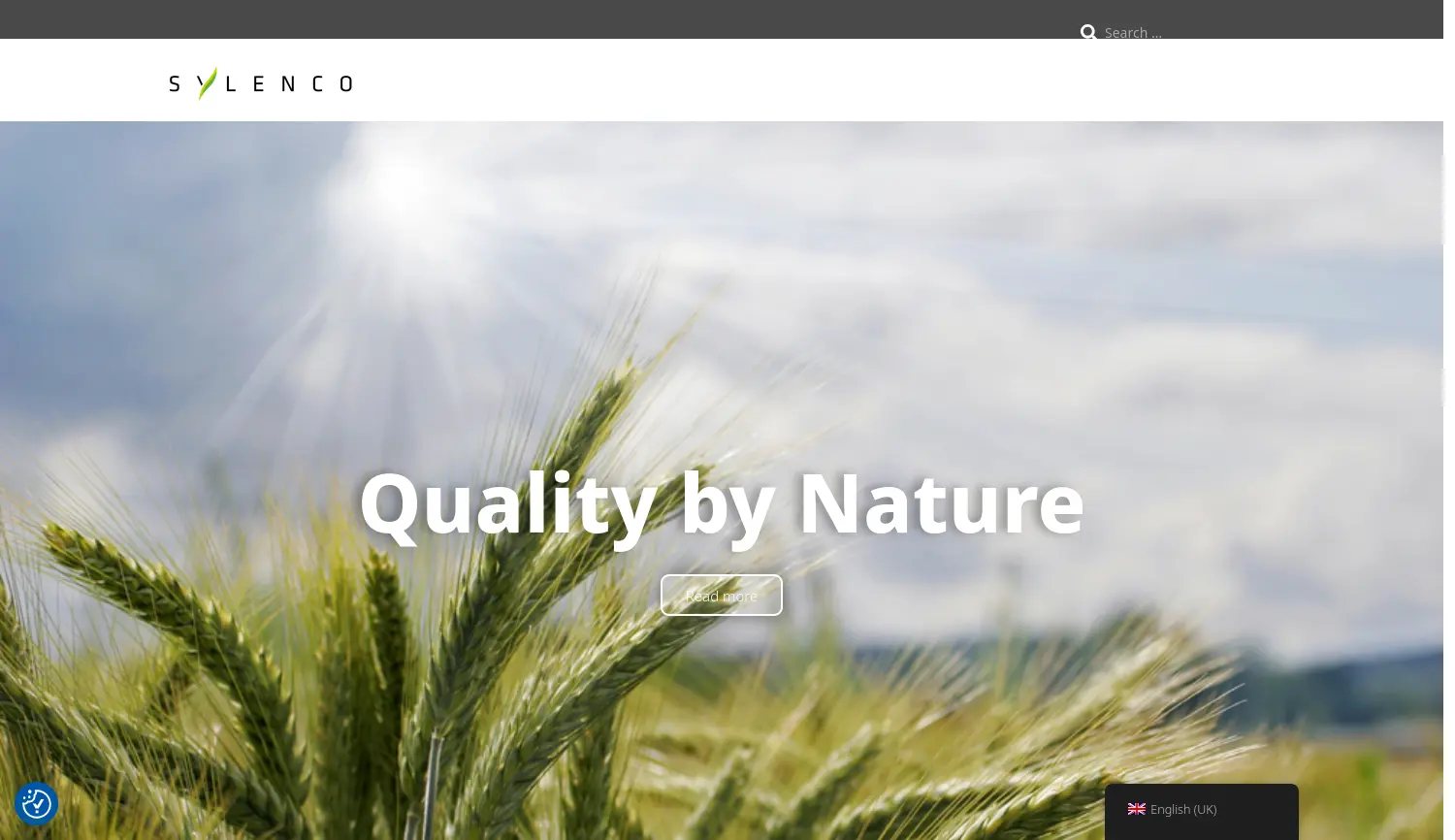 Website der Firma Sylenco