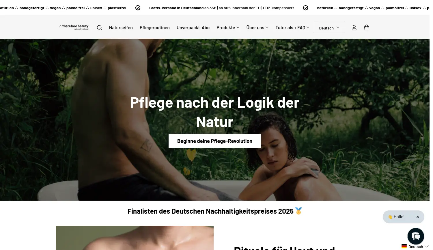 Website der Firma Terrorists of beauty