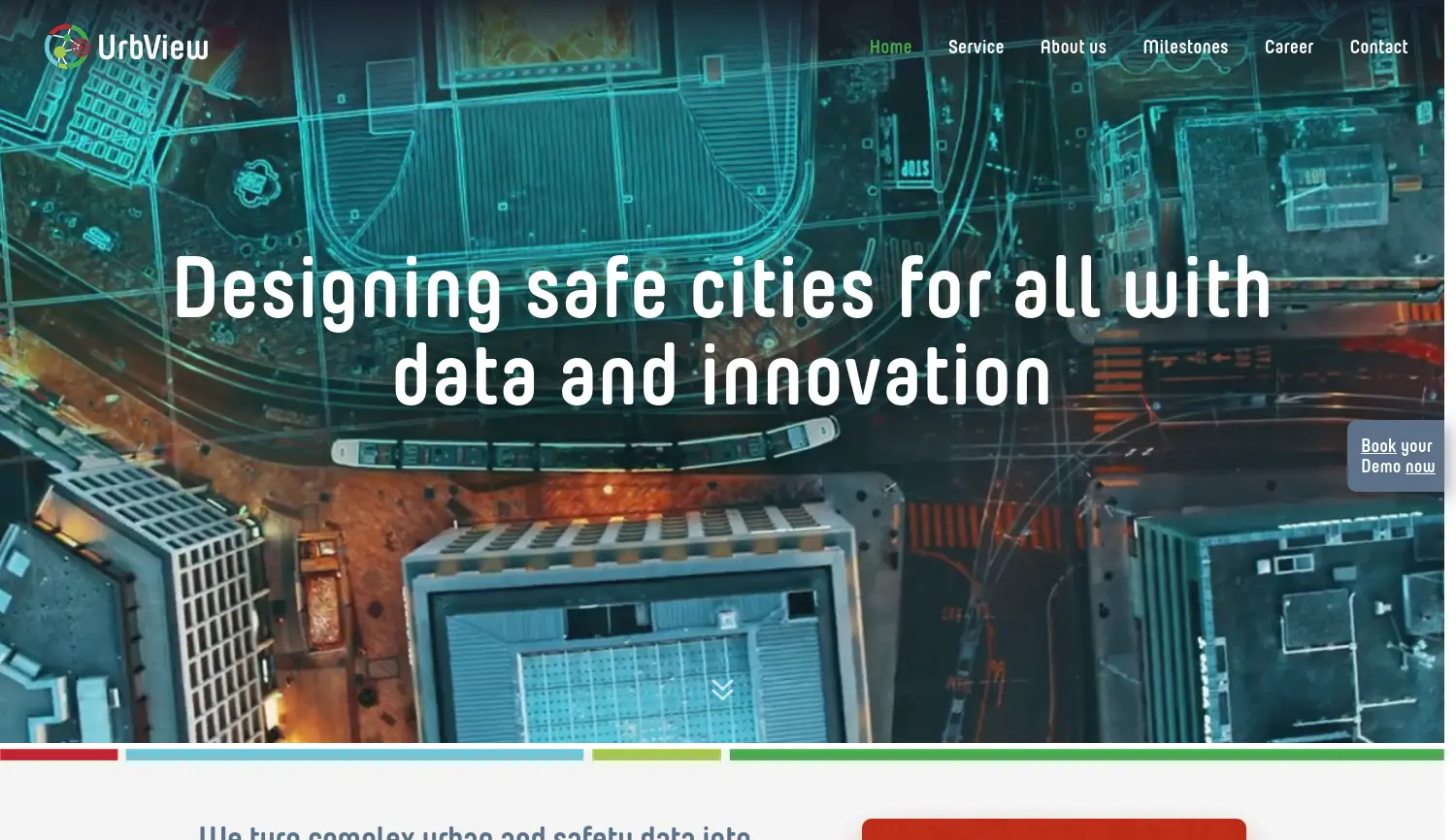 Website der Firma UrbView UG