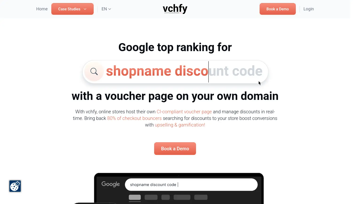 Website der Firma VCHFY GmbH