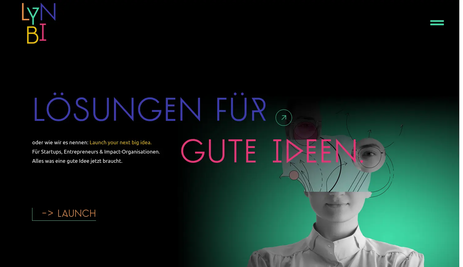 Website der Firma volunt GmbH