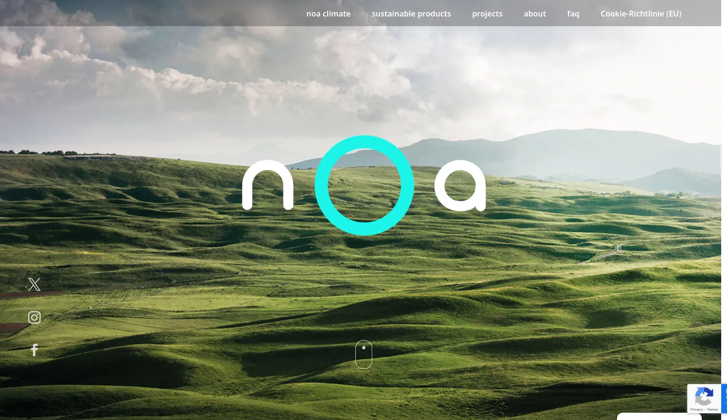 Website der Firma nOa climate UG