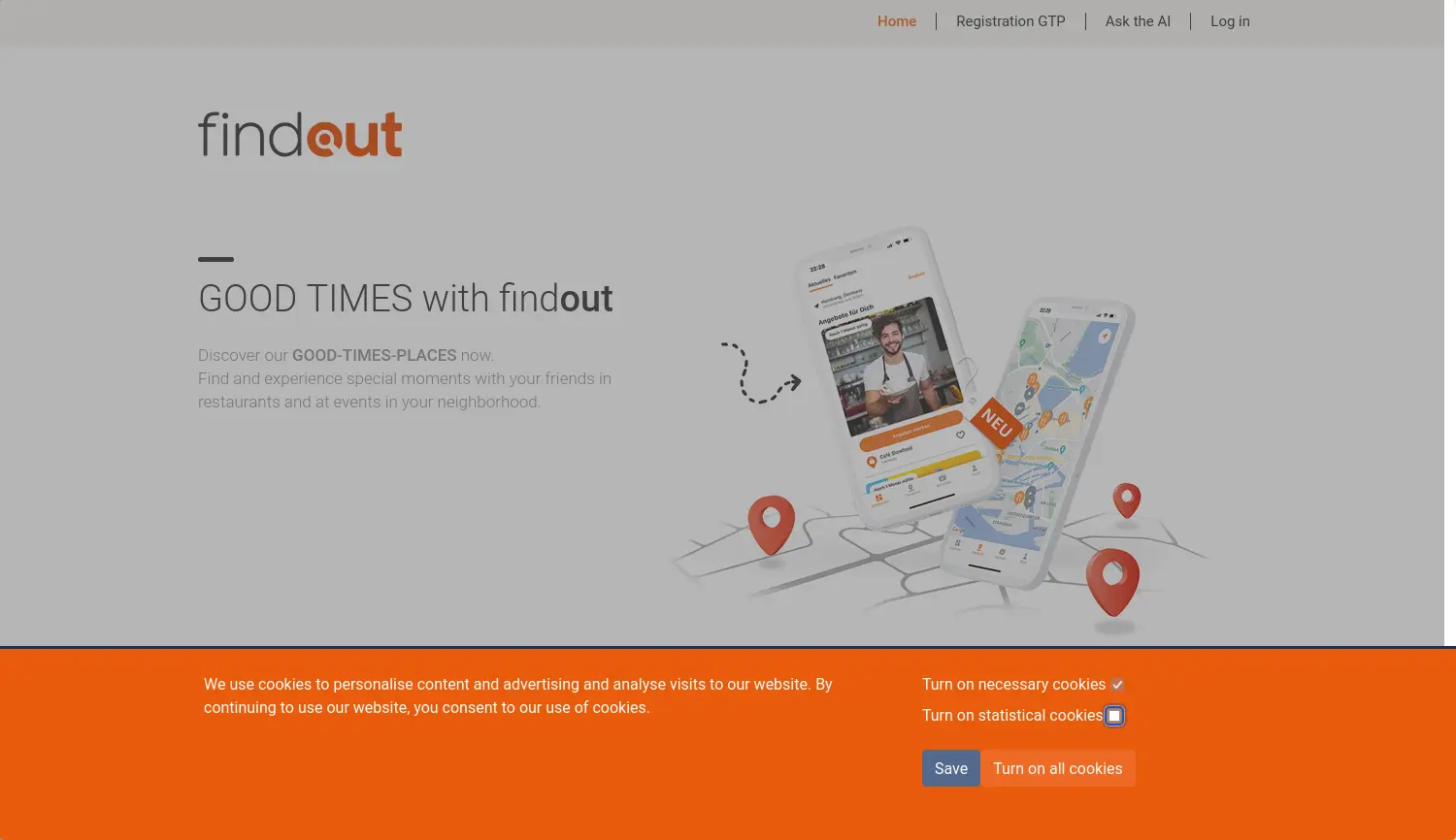 Website der Firma tapicfy GmbH & Co. KG