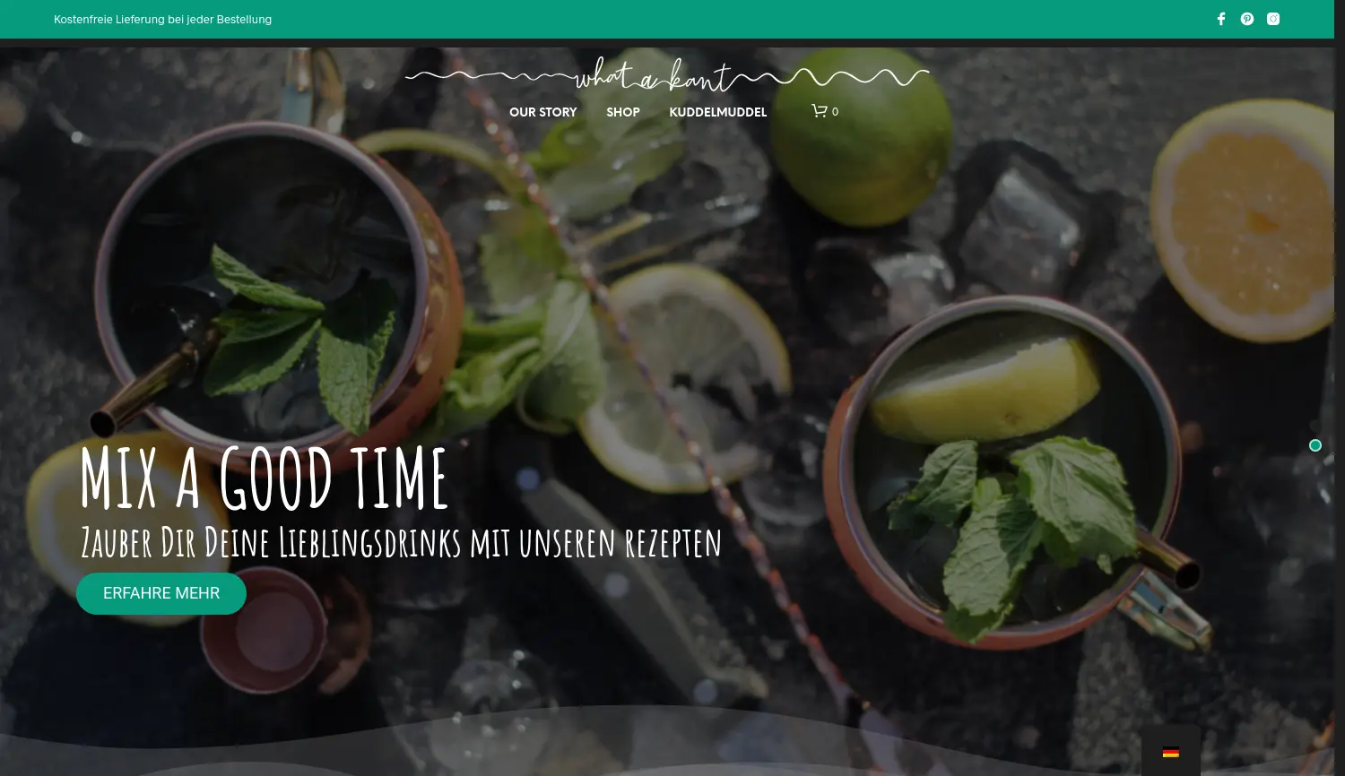 Website der Firma whatakant UG